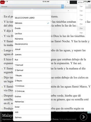 Captura de Pantalla 3 Santa Biblia Reina Valera 1960 - No necesita conex iphone