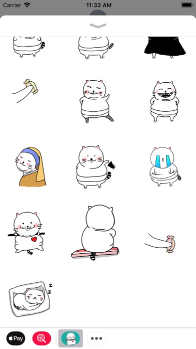 Cat Lady Animated Stickers screenshot 2