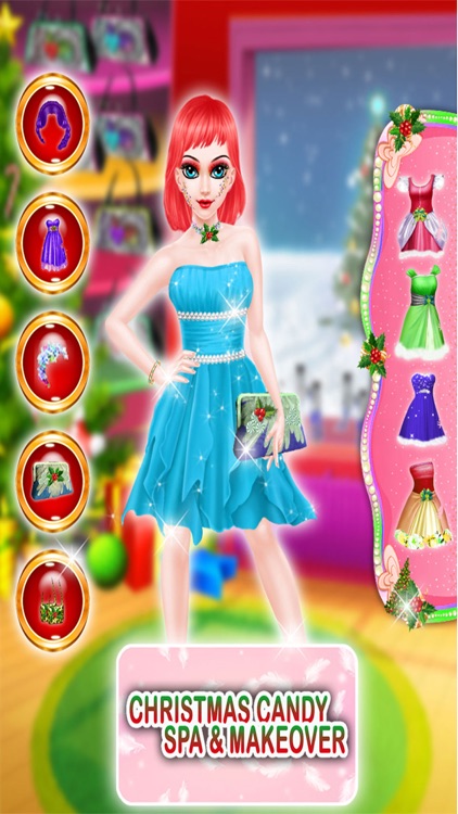 Christmas Candy Spa Makeover - Sweet Make Up Me screenshot-3