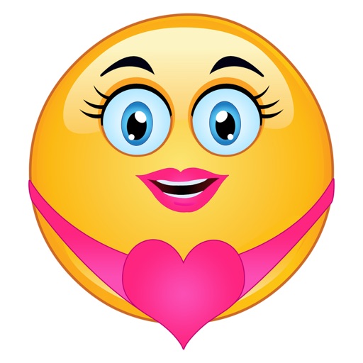 Flirty Emoji Stickers 2 iOS App