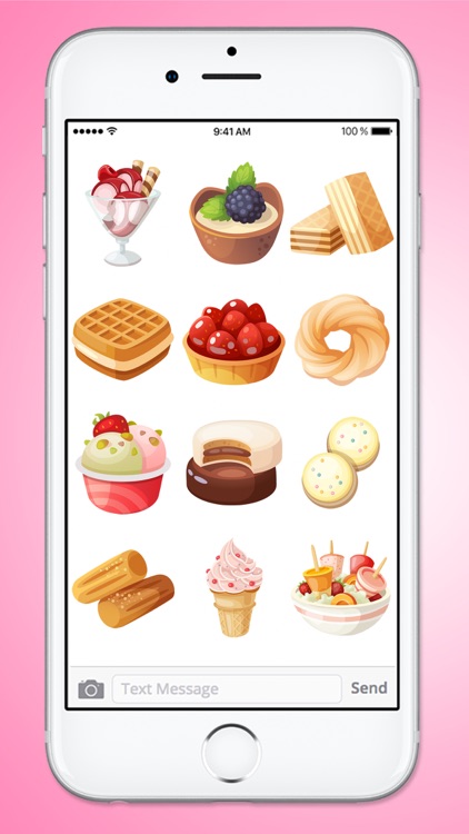 Sweet Desserts A Yummy Sticker Pack screenshot-4