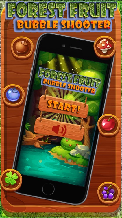 Forest Fruit Bubble Shooter