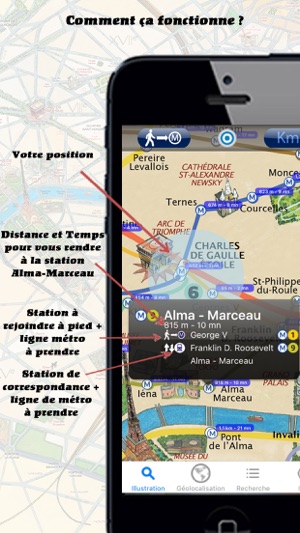 Paris Métro Illustré Gratuit(圖2)-速報App