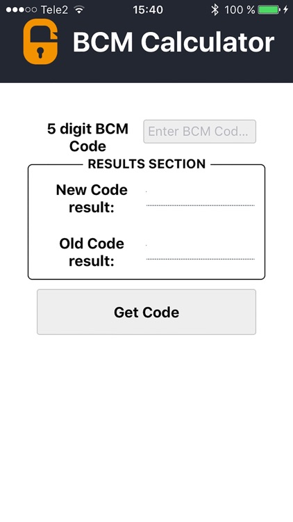 BCM Calculator