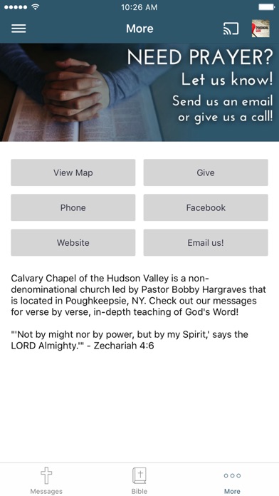 Calvary Chapel Hudson Valley screenshot 3