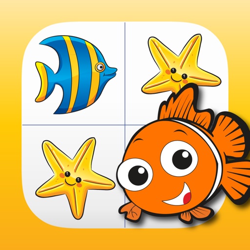 Gold Reef Cards Match: Made for Kids iOS App