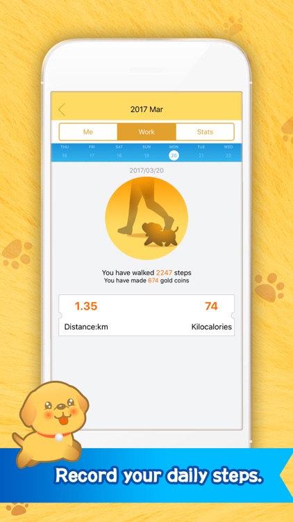 Puppy Nanny - A Cute Walk Pedometer