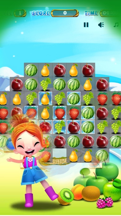 Angry Fruits Match screenshot 3