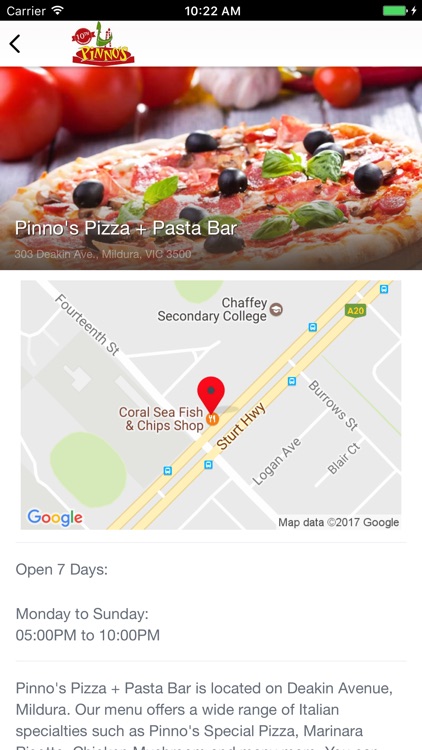 Pinno's Pizza + Pasta Bar