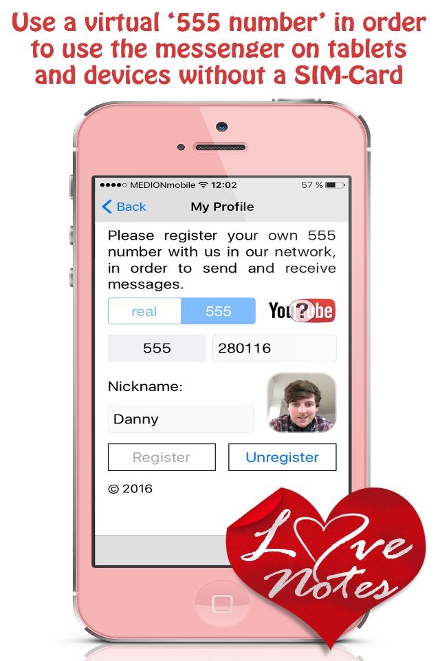 Love Notes Secure Messenger screenshot 3