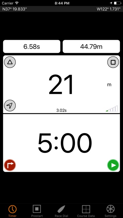 tack X - Sailing Regatta Timer & Racing Tactician