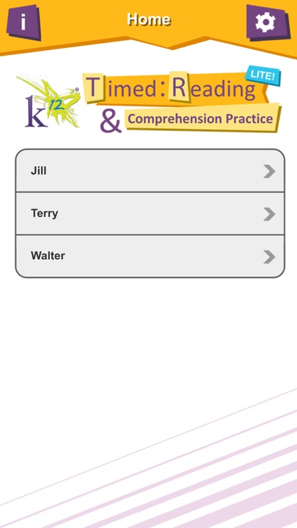 K12 Timed Reading & Comprehension Practice