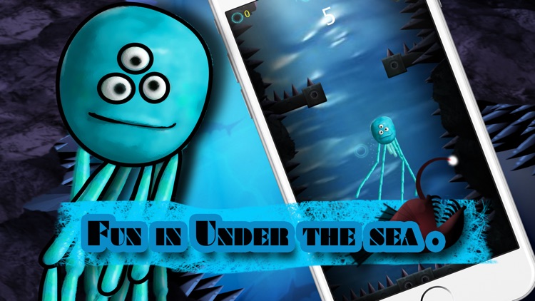 Alien Jellyfish : adventure in deep sea