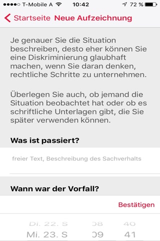 Gleichbehandlungs:App screenshot 3