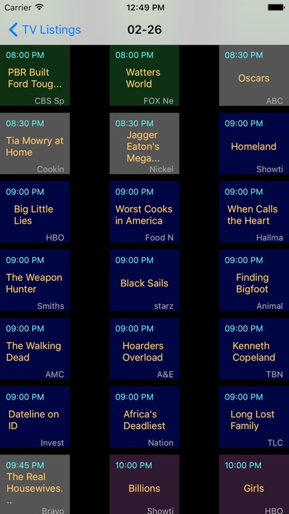 TV Nite - What's On?