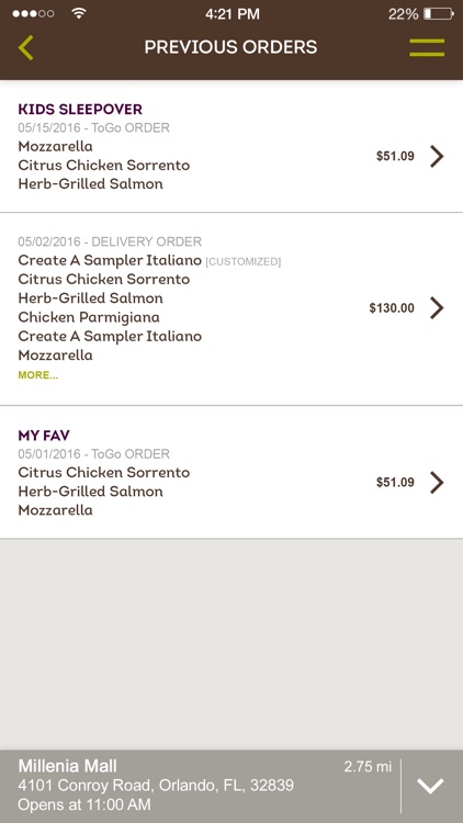 Olive Garden Italian Kitchen screenshot-3