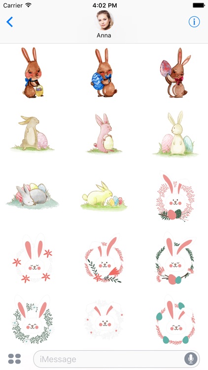 Easter Bunny Sticker Pack