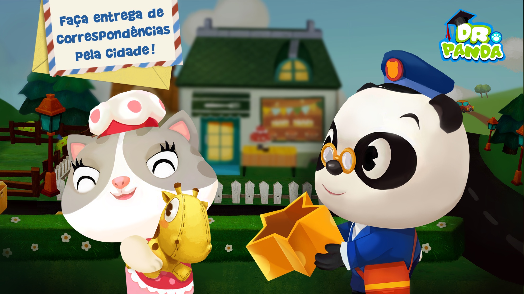 Screenshot do app Dr. Panda Carteiro