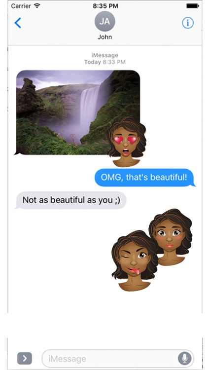 African Emoji Set GeeMoji