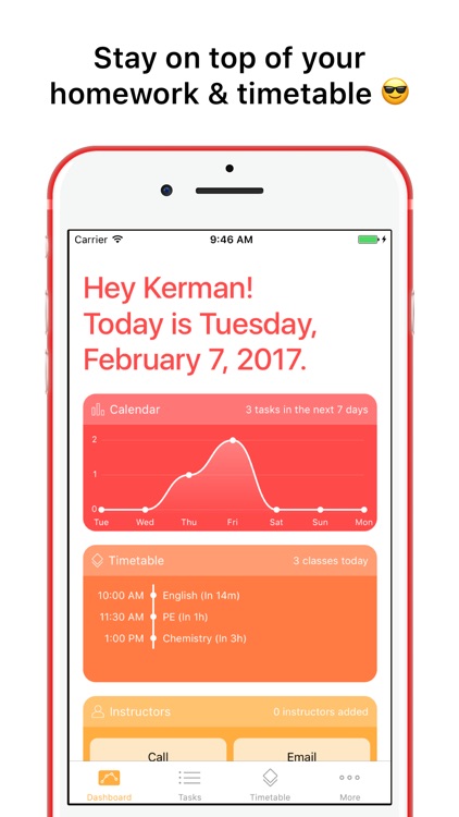 The Homework App - Your School Schedule & Planner