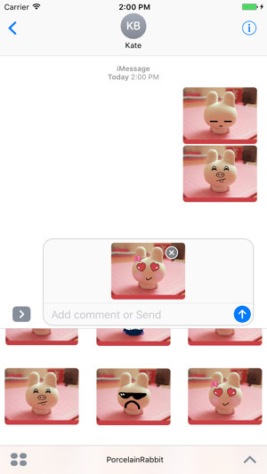 Porelain Rabbit stickers(圖5)-速報App