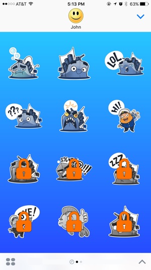 Ship and Captain in the Water Stickers(圖3)-速報App