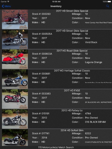 Harley-Davidson of Charlotte Motorcycles & Events screenshot 2