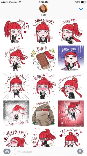 Aiko the Love Ninja stickers(圖3)-速報App