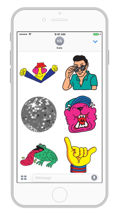 So Me « c’est magnifique » sticker pack.