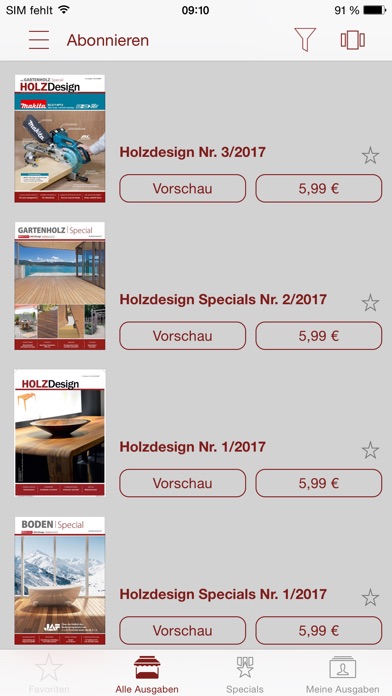 Holzdesign screenshot1
