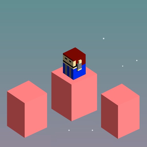 Space Jumper 3D Icon