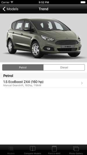 Specs for Ford S-MAX 2015 edition(圖2)-速報App