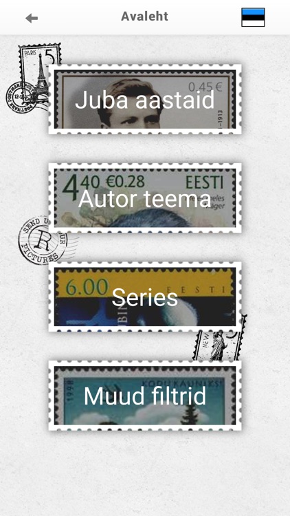 Stamps App Estonia Philately