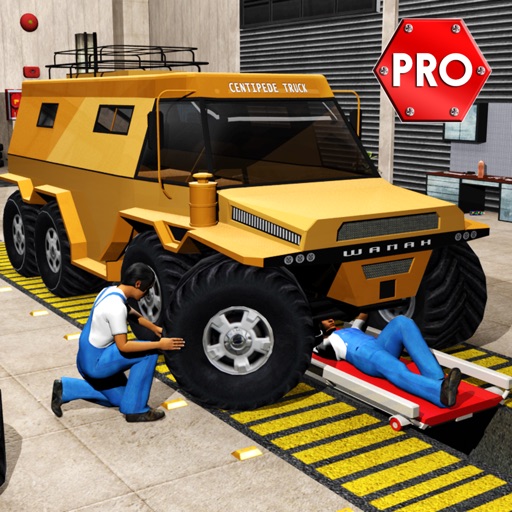 Monster Truck Mechanic Simulator: Repair Shop PRO iOS App