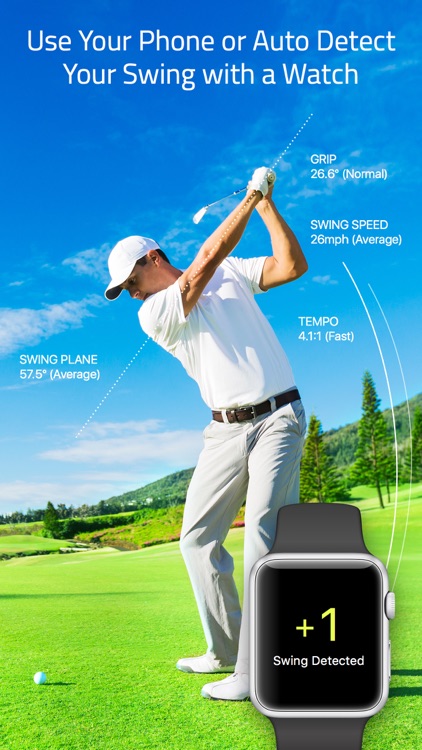 TrackMyGolf: Golf GPS scorecard range finder watch screenshot-0