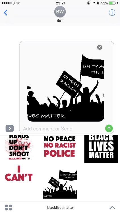 Black Lives Matter sticker pack