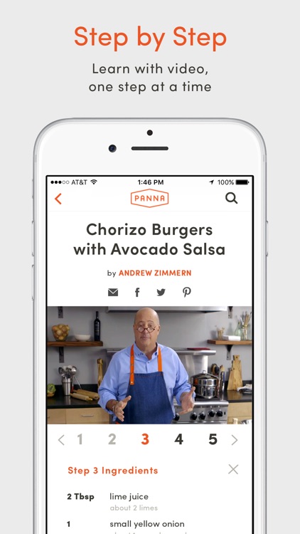 Panna: Video Recipes & Classes