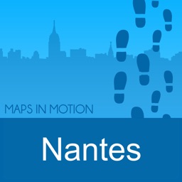 Nantes on Foot: Offline Map