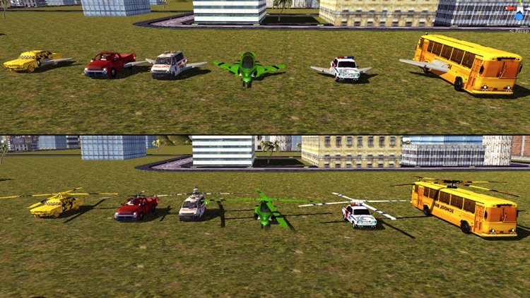 Flying RC Robote Simulator: Bike Flight Racing screenshot-4