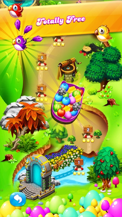 SWEET FRUITS: BEST MATCH 3 PUZZLE 1.0 IOS