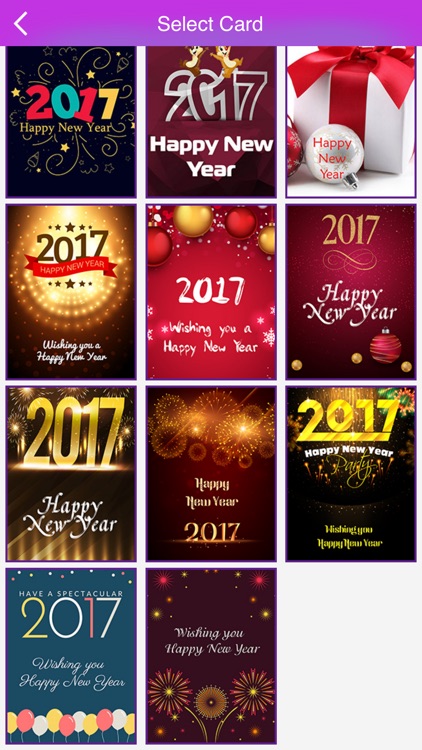 Happy New Year Greeting Cards 2017 screenshot-3