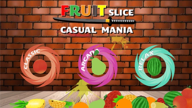 Fruit Slice Casual Mania