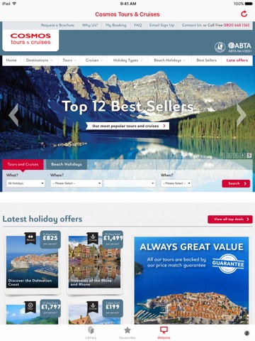 Cosmos Tours & Cruises screenshot 3