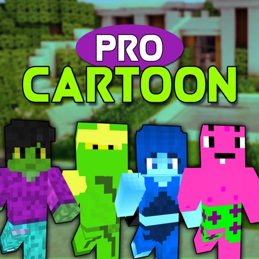 Cartoon Skins Pro - New Skins for Minecraft PE icon