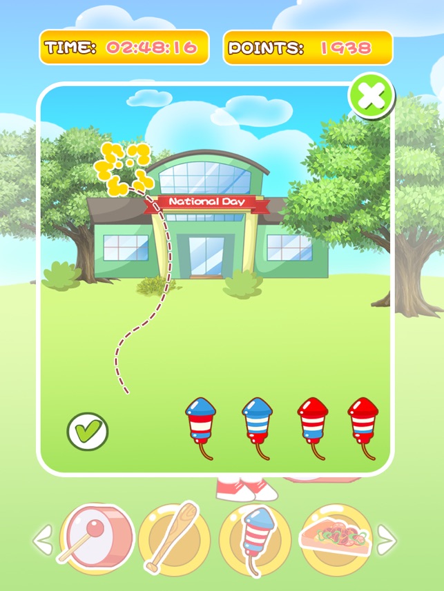 Bellas holiday slacking game, game for IOS