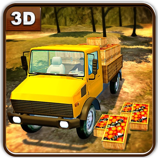 Farm Fruits Transporter Truck & Delivery Sim icon