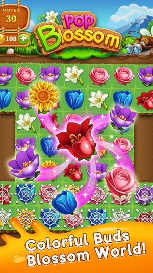 Blossom Pop -Swipe sweet & color flower(圖1)-速報App