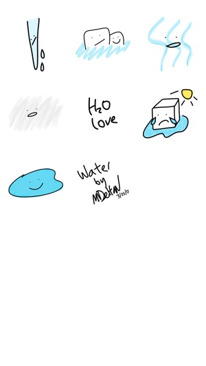 Water sticker - cute weather stickers for photos(圖3)-速報App