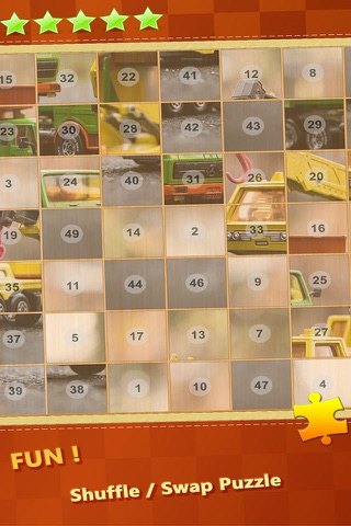 Train & Big Trucks Jigsaw Puzzle Sliding Games screenshot 4