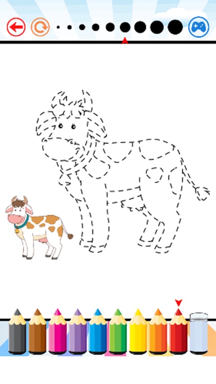 Total Animals Coloring Book - for Kid screenshot-4